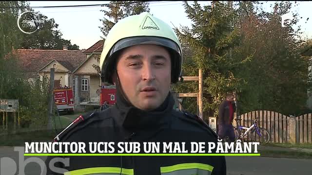 Un bărbat &icirc;n v&acirc;rstă de 42 de ani din Mureş a murit &icirc;nghiţit de păm&acirc;nt