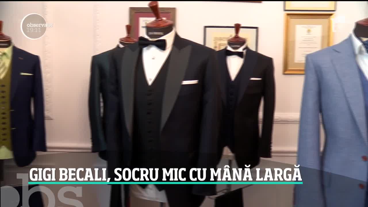 Gigi Becali a făcut spectacol la nunta fiicei sale, Teodora