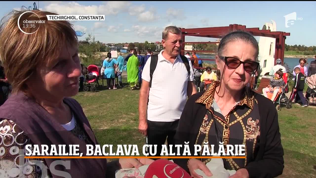 Sarailie, baclava cu altă pălărie pe malul lacului Techirghiol