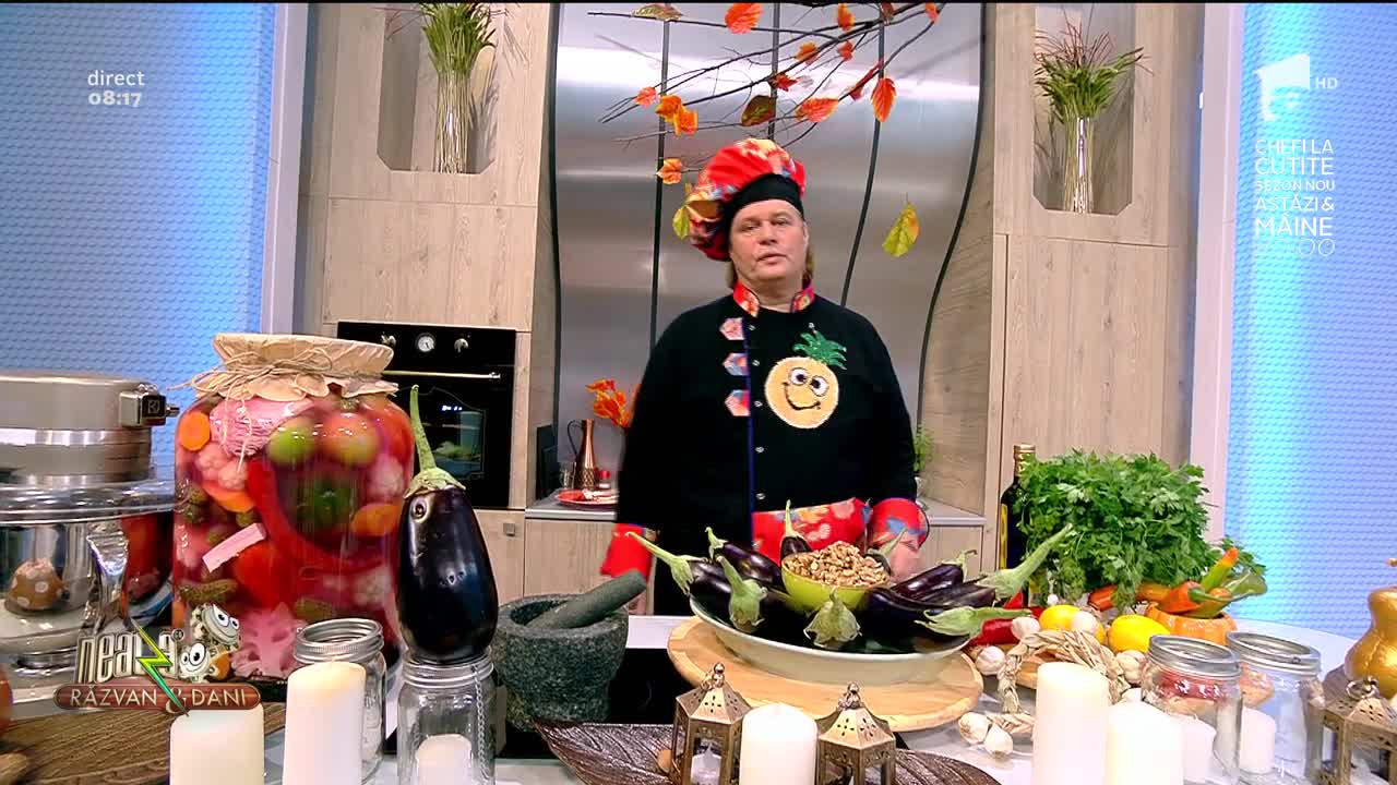 Rețeta Zilei - Neatza cu Răzvan şi Dani. Magdus, un preparat cu vinete