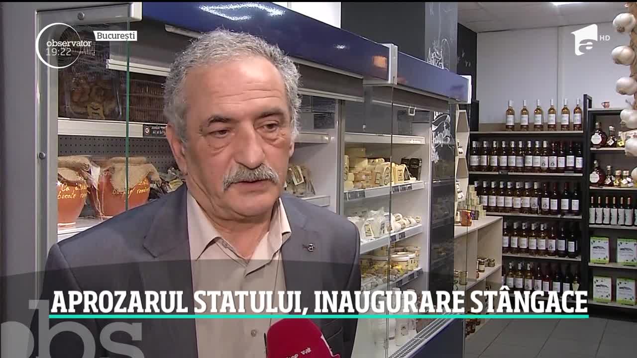 Aprozarul de stat se &icirc;ntoarce. Primul din Bucureşti a fost dechis chiar &icirc;n centrul Capitalei
