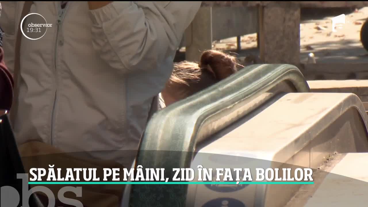 Spălatul pe m&acirc;ini, zid &icirc;n fața bolilor