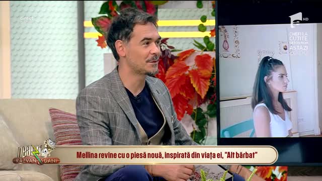 Mellina a adus un "Alt Bărbat" la Neatza cu Răzvan și Dani! Vezi aici noul videoclip!