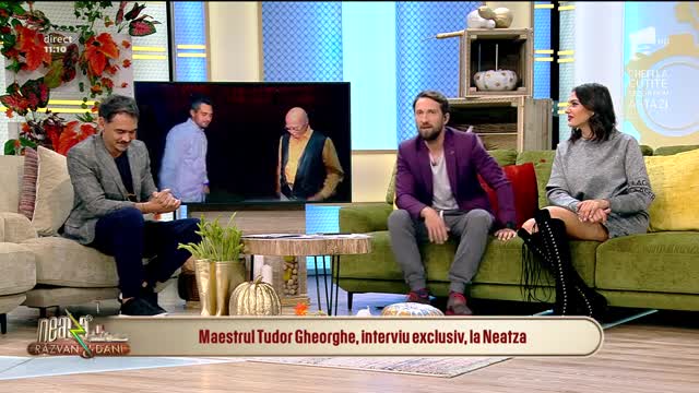 Tudor Gheorghe, la „Neatza cu Răzvan și Dani”! I-a dat o replică memorabilă lui Răzvan și a făcut o glumă extraordinară despre olteni! „Muncesc de îmi sar ochii din cap!”