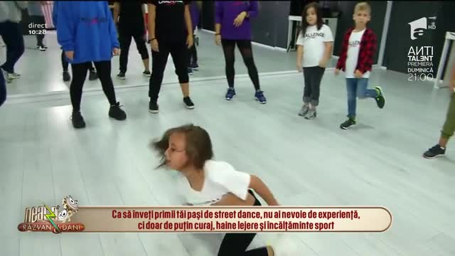 Neatza cu Răzvan și Dani. Lecția de street dance pentru toată familia