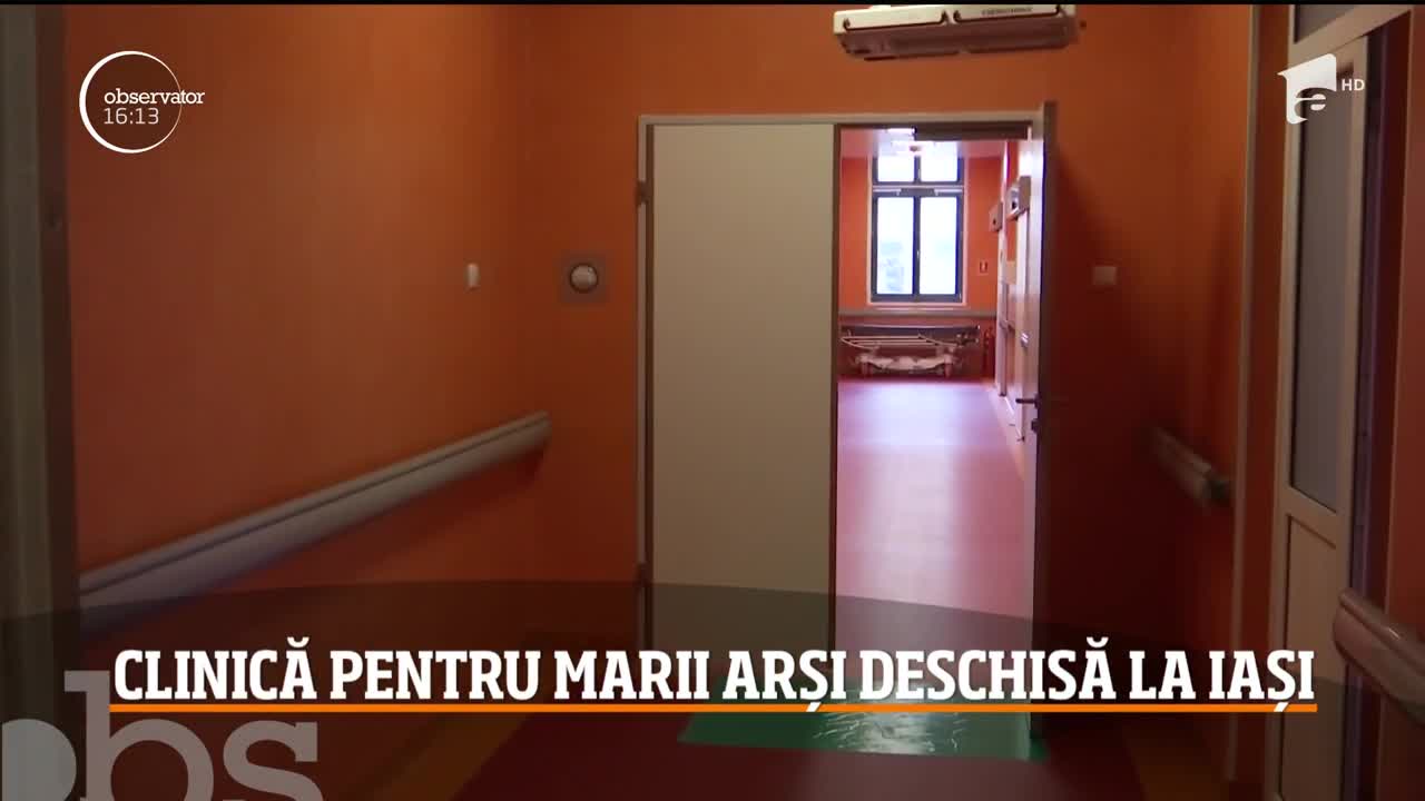 &Icirc;ncă o clinică pentru marii arşi este pregătită să primească pacienţii. Condiţiile de tratament sunt similare celor din spitalele din străinătate