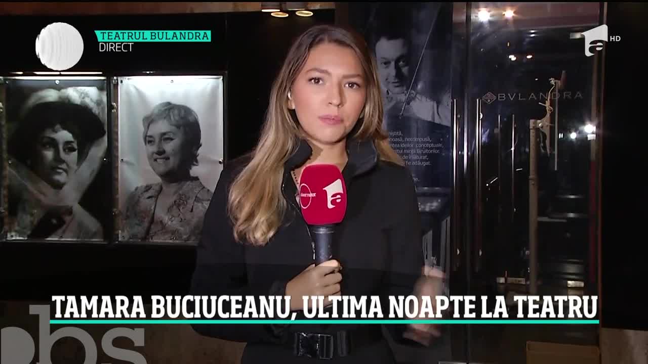 Colegi de breaslă și admiratori și-au luat rămas bun de la Tamara Buciuceanu-Botez