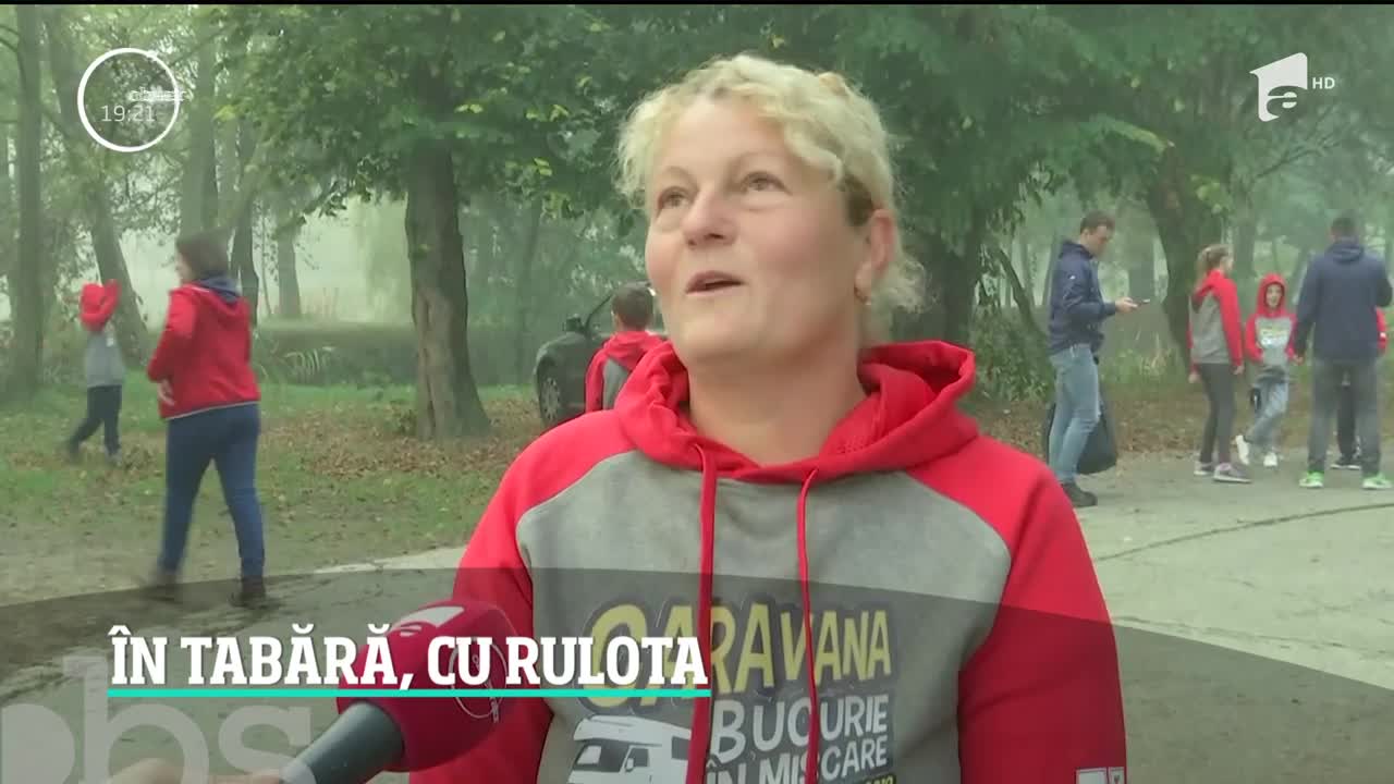 Zeci de copii &icirc;n tabără, cu prima tabără mobilă din Rom&acirc;nia