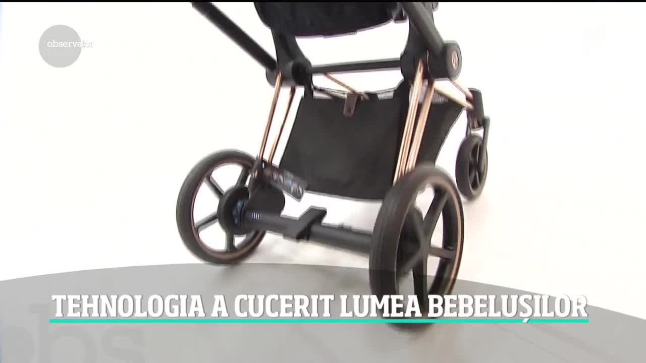 Tehnologia a pătruns şi &icirc;n lumea bebeluşilor. Căruciorul este electric, iar roboţii au luat locul ursuleţilor de pluş