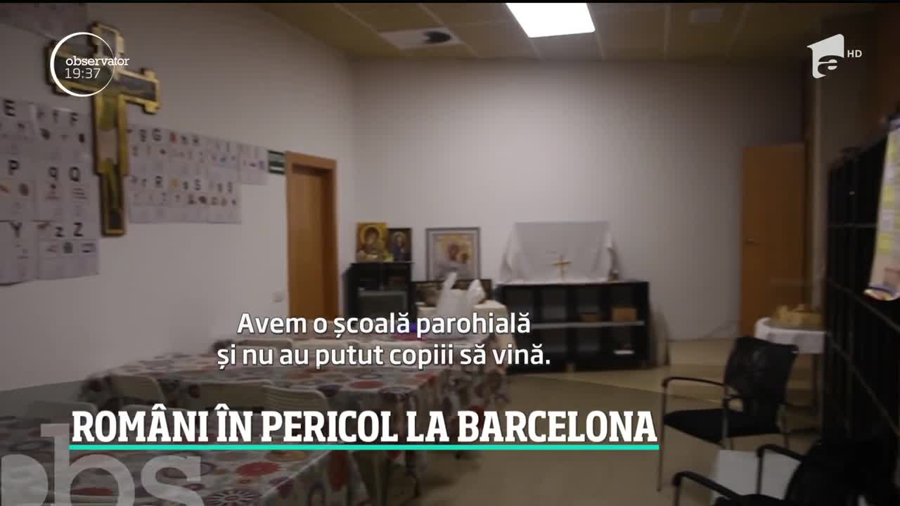 Protestele violente din Barcelona &icirc;i afectează pe rom&acirc;nii stabiliţi acolo