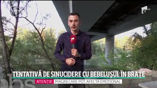 Scene cumplite &icirc;n Satu Mare. Un bărbat a răpit un bebeluş şi a ameninţat că se aruncă impreună cu el &icirc;n apele r&acirc;ului Someş