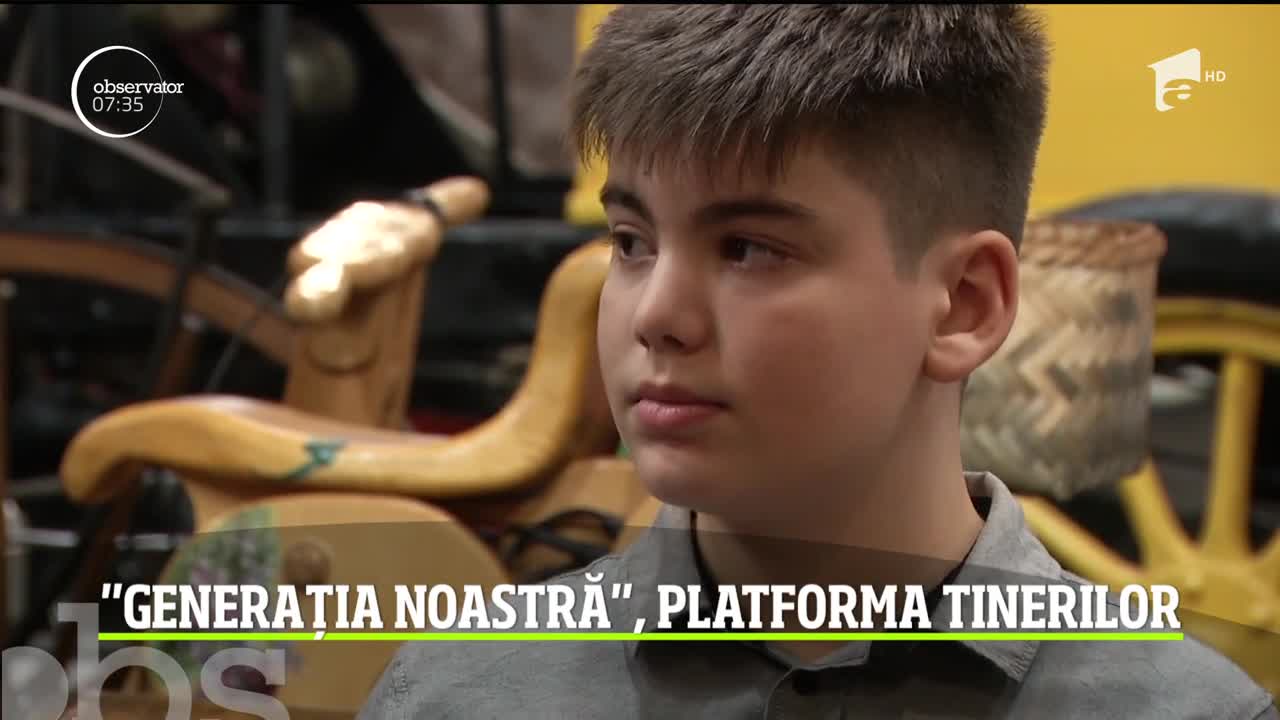 S-a lansat Programul "Generația noastră". O platformă dedicată tinerilor rom&acirc;ni care &icirc;și propune să &icirc;ncurajeze implicarea, reprezentarea și susținerea lor
