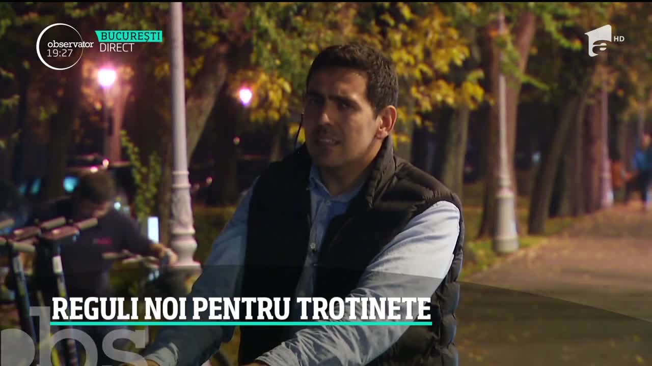Regulile pentru cei care merg pe trotinete, iar cine nu le respectă riscă amenzi de p&acirc;nă la 1.100 de lei!