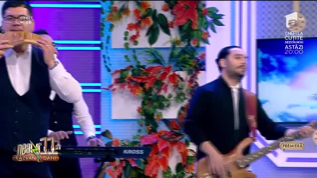 Neatza cu Răzvan și Dani. Diana Matei și Tarajul Cleante c&acirc;ntă melodia Vino de mă fură