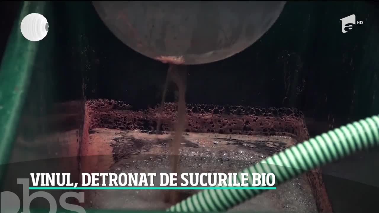 Vinul rom&acirc;nesc, detronat de sucurile bio