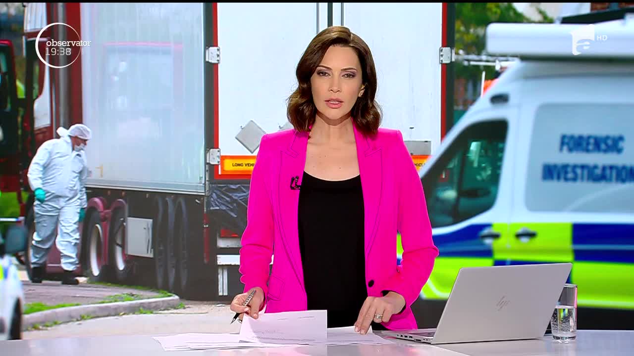 Cala unui TIR din Bulgaria, plină cu 39 de cadavre, a fost descoperită &icirc;ntr-un parc industrial din Essex, &icirc;n sud-estul Marii Britanii