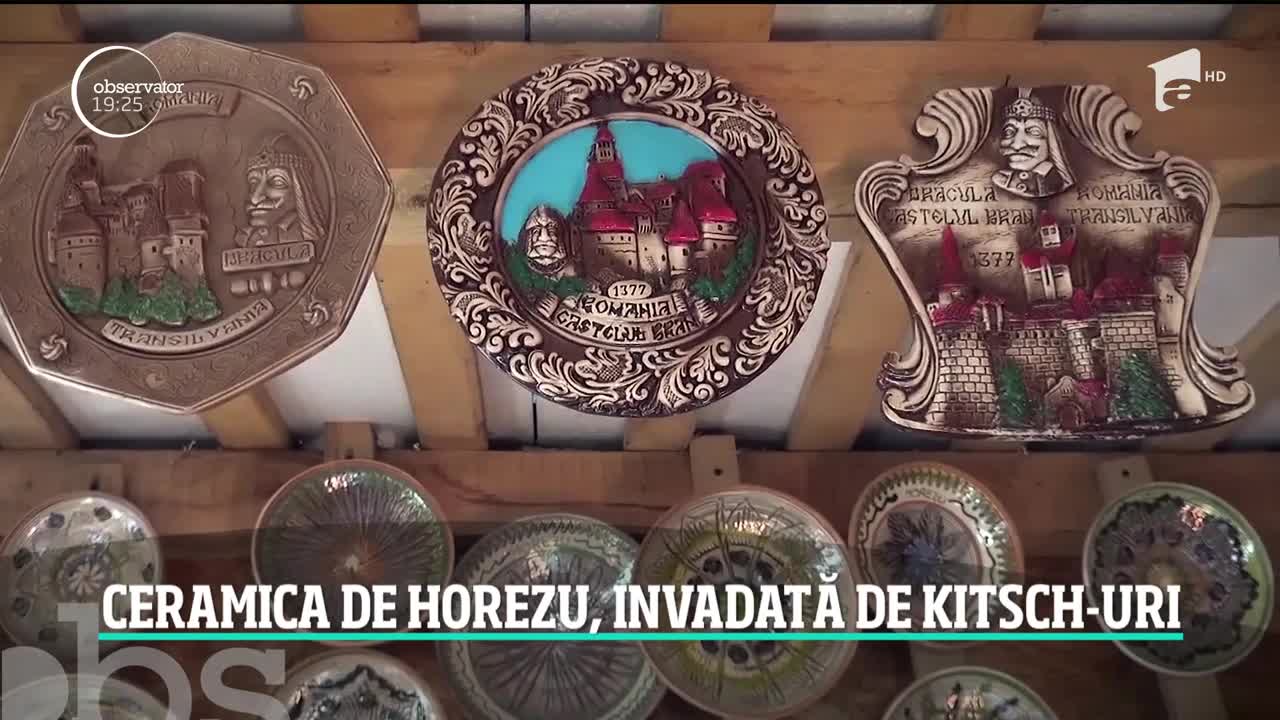 &Icirc;n patria ceramicii, Horezu, se v&acirc;nd falsuri bulgăreşti sau chinezeşti. Tot felul de produse realizate industrial