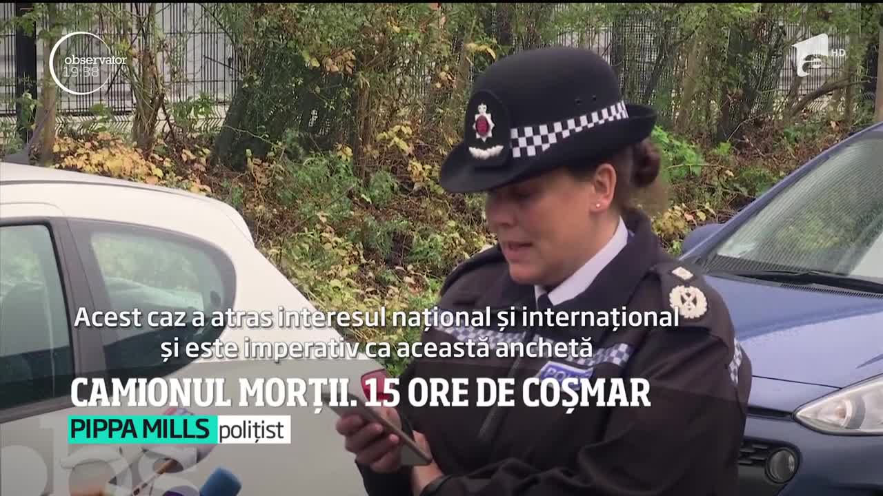 Cei 39 de oameni găsiţi morţi &icirc;n camionul din Marea Britanie erau cetăţeni chinezi