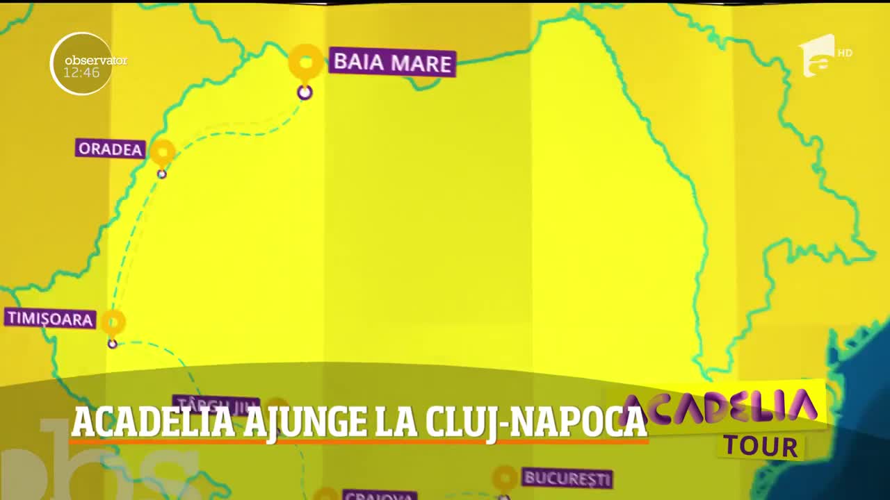 Acadelia Tour, explozie de lumină și culoare. Delia &icirc;i va ridica &icirc;n picioare pe clujeni, la Sala Polivalentă