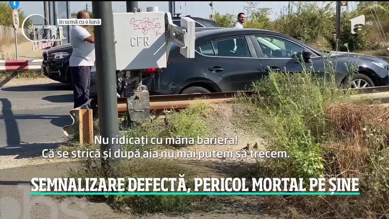 Imaginile filmate la o cale ferată din Bucureşti st&acirc;rnesc revoltă. Mai mulţi şoferi sunt la un pas să ajungă