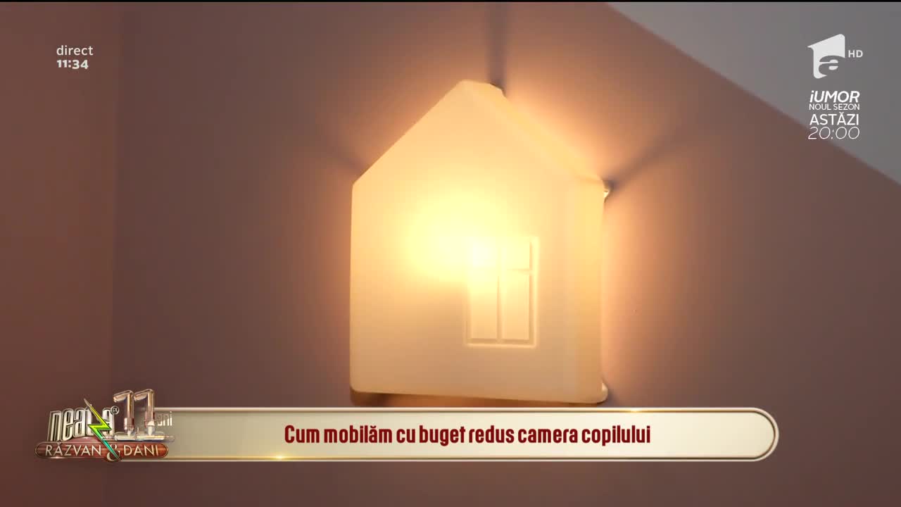 Neatza cu Răzvan și Dani. Cum mobilăm cu buget redus camera copilului