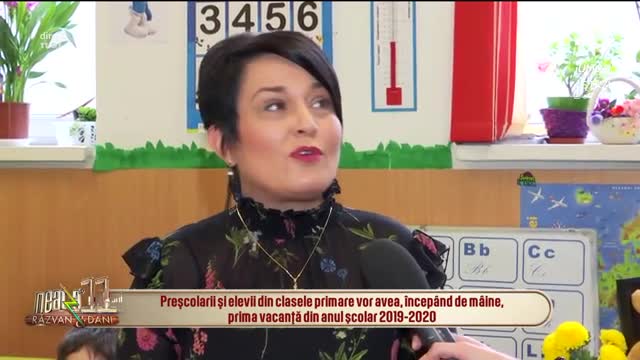 Neatza cu Răzvan și Dani. Prima vacanță din anul școlar 2019-2020 pentru preșcolari și elevii din clasele primare