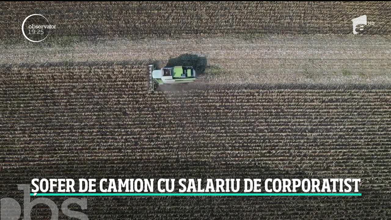 &Icirc;n Rom&acirc;nia, un şofer de camion c&acirc;ştigă acum c&acirc;t un corporatist