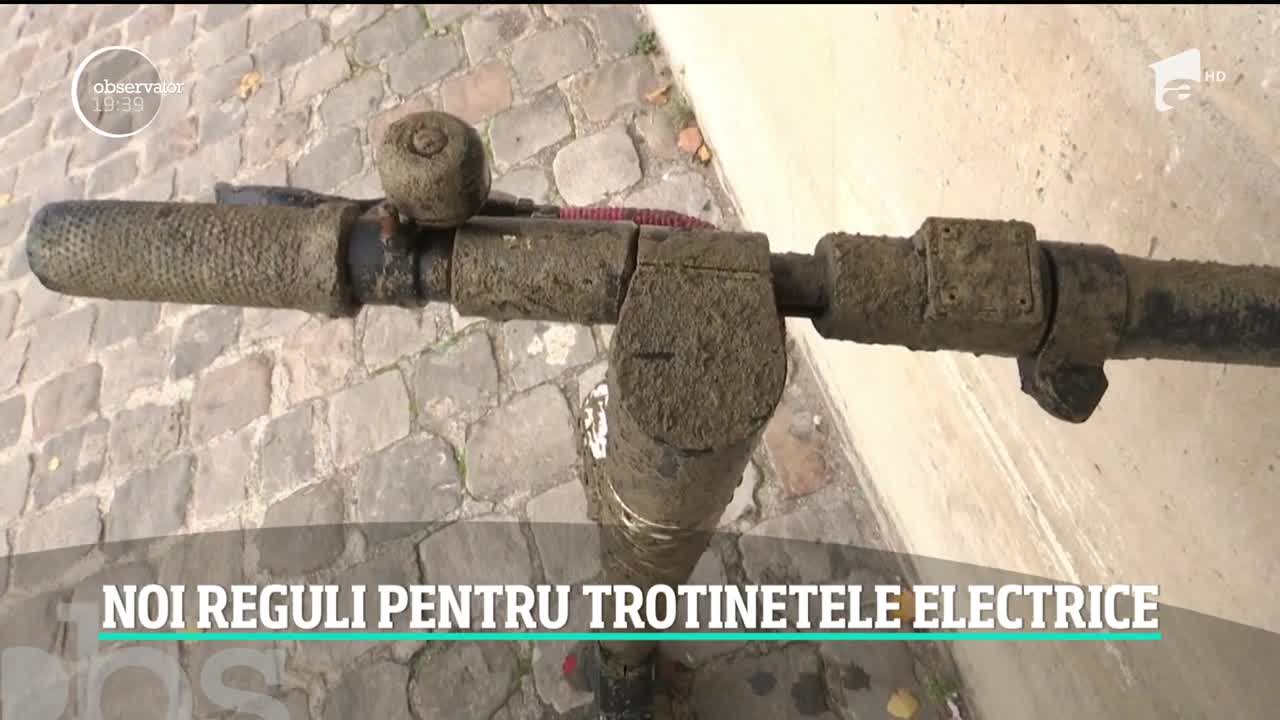 La Paris, a apărut un job nou: pescarul de trotinete