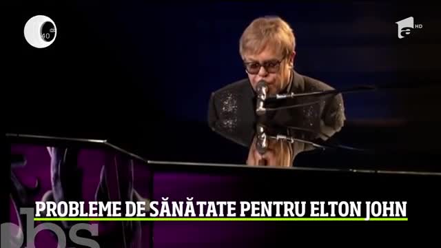 Elton John şi-a am&acirc;nat un show &icirc;n Statele Unite, anunţ&acirc;ndu-şi fanii că se simte extrem de rău