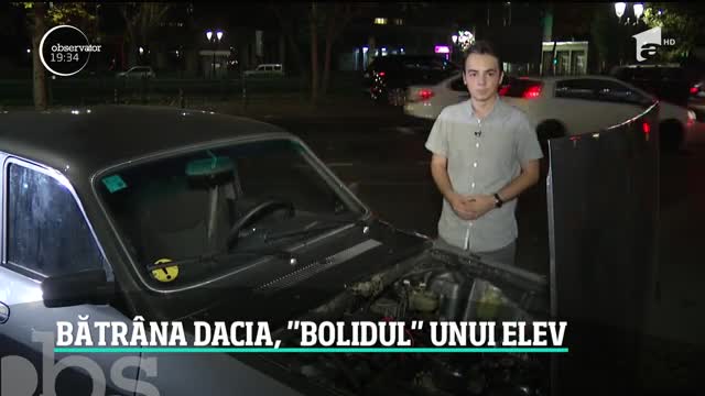 O bătr&acirc;nă Dacie uitată &icirc;n garajul bunicilor atrage astăzi toate privirile, mai ceva ca un bolid. Un elev a recondiţionat-o şi a dotat-o cu tehnologie de ultimă oră