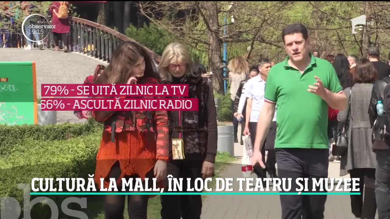 Rom&acirc;nii preferă să vadă filmul la mall &icirc;n loc să citească romanul, arată ultimul barometru cultural