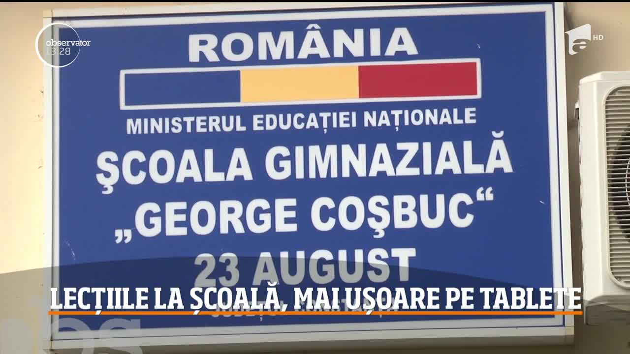 &Icirc;ntr-o comună din judeţul Constanţa se face şcoală ca afară: modern, simplu şi comod. Elevii şi profesorii folosesc &icirc;n timpul orelor tablete, laptopuri şi videoproiectoare