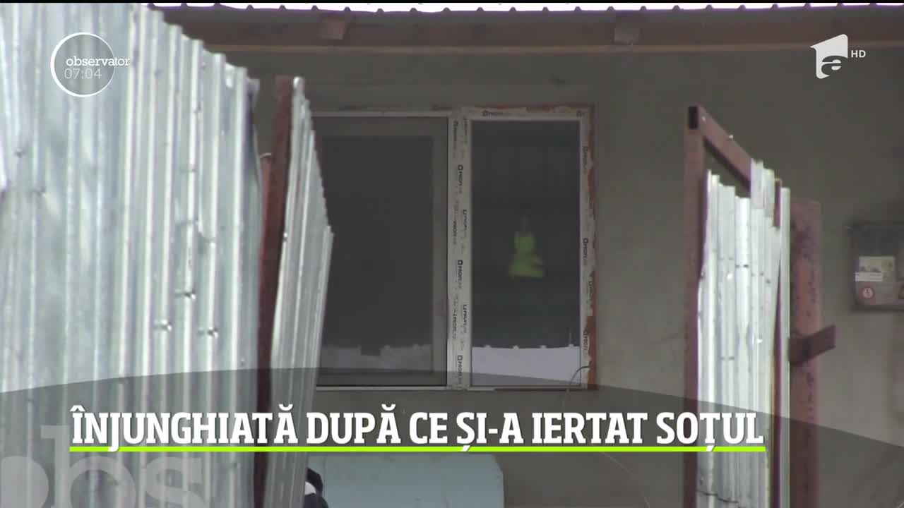 O femeie din Vaslui a fost &icirc;njunghiată de soţ, la c&acirc;teva zile după ce a refuzat un ordin de protecţie care l-ar fi ţinut departe de ea
