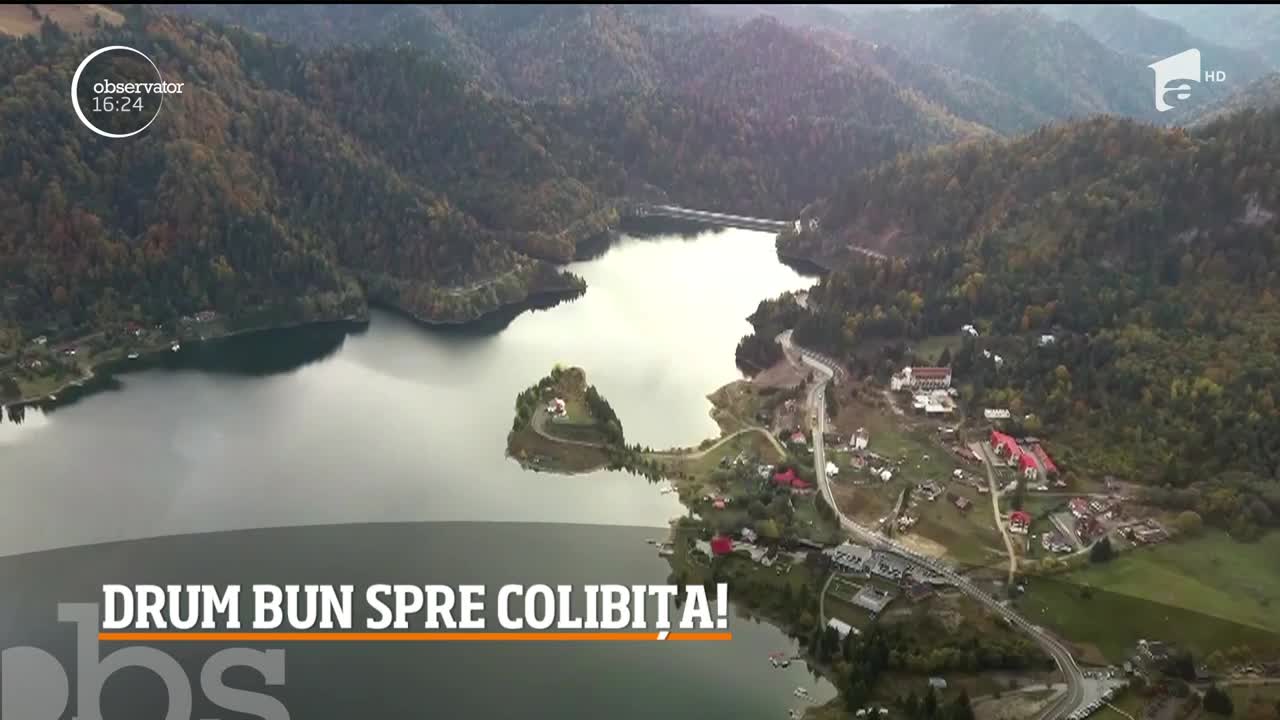 Şoseaua care face legătura &icirc;ntre Prundu B&acirc;rgăului şi Colibiţa, refăcută &icirc;n totalitate