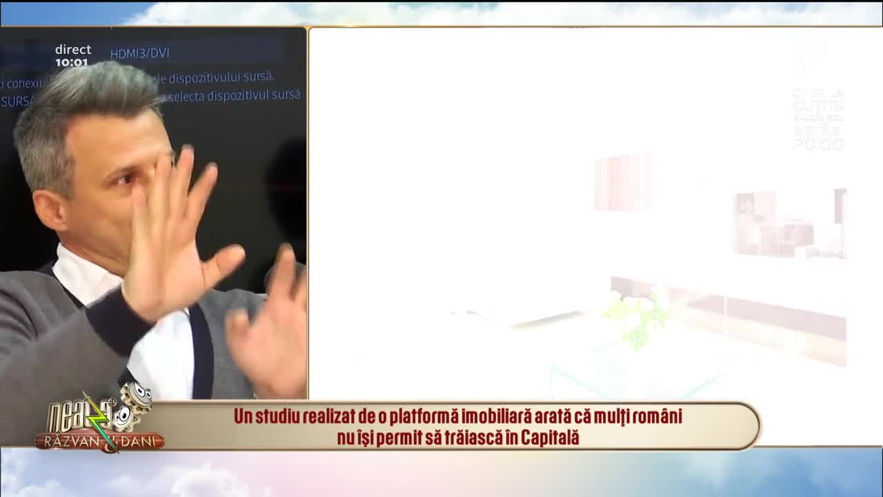 Neatza cu Răzvan și Dani. Prețul chiriilor din București a explodat!  Dragoş Vîlceanu: Prețul mediu este de 250 de euro pe luna