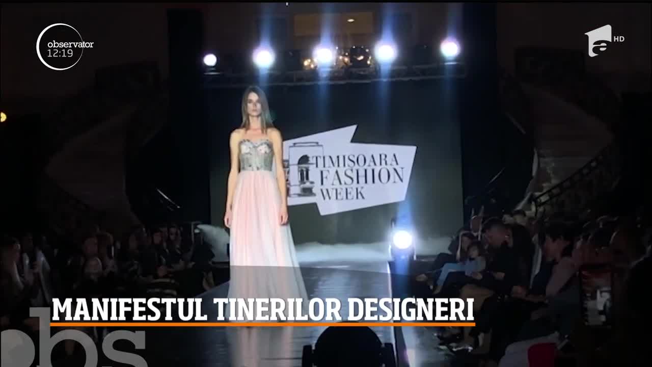 Manifestul tinerilor designeri, &icirc;n cadrul celei de-a treia ediție a Timişoara Fashion Week