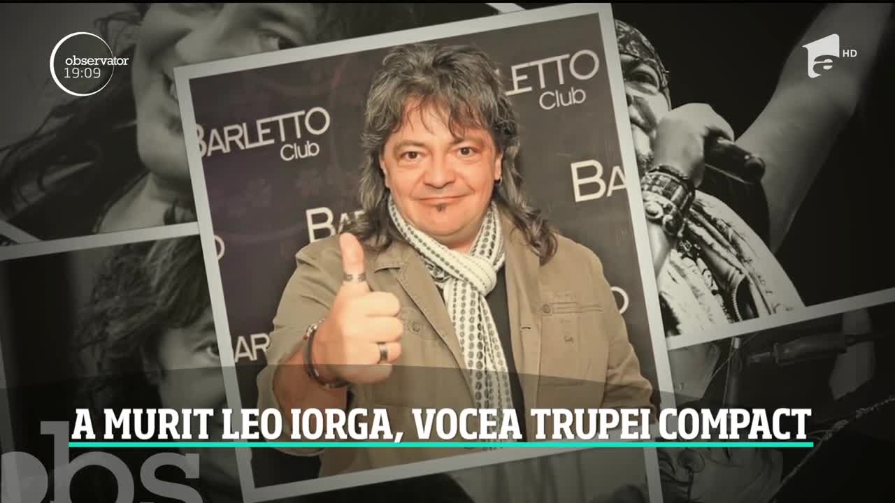 Doliu &icirc;n muzica rom&acirc;nească: Leo Iorga, fostul solist al trupei Compact, a murit