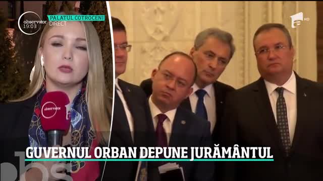 Guvernul Orban a trecut de Parlament, votat de toată dreapta şi sprijinit de trădările din PSD şi Pro Rom&acirc;nia