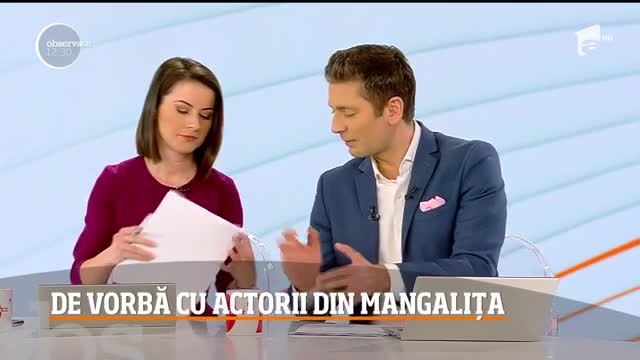 Teodor Corban şi Alina Berzunţeanu, provocările personajelor pe care le joacă &icirc;n serialul de comedie Mangalița
