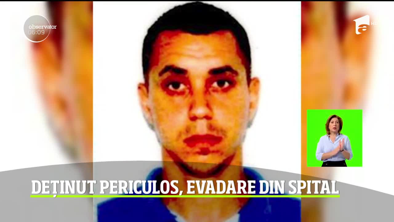 Alertă &icirc;n judeţul Argeş! Un deţinut periculos a evadat