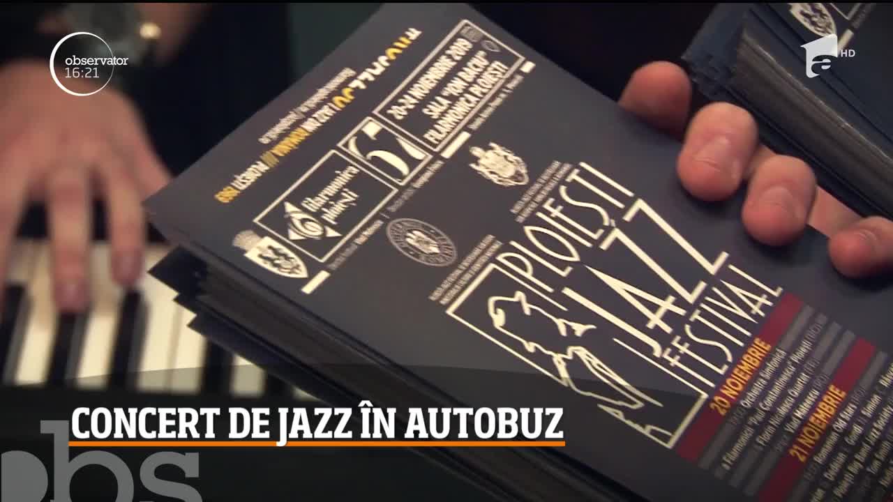 Ploieştenii care folosesc transportul &icirc;n comun pot deveni &icirc;n orice moment spectatori ai unui concert de muzică jazz