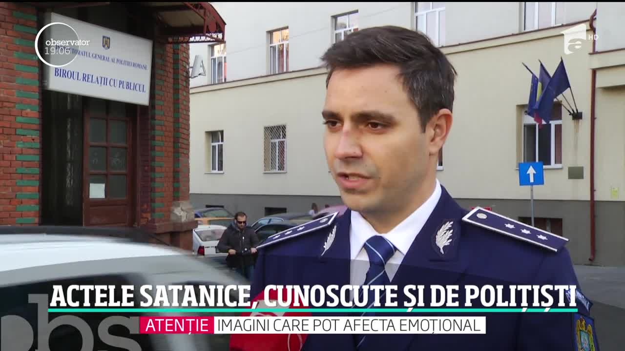 Ritualurile satanice din Giurgiu, cunoscute și de polițiști. Ancheta se extinde