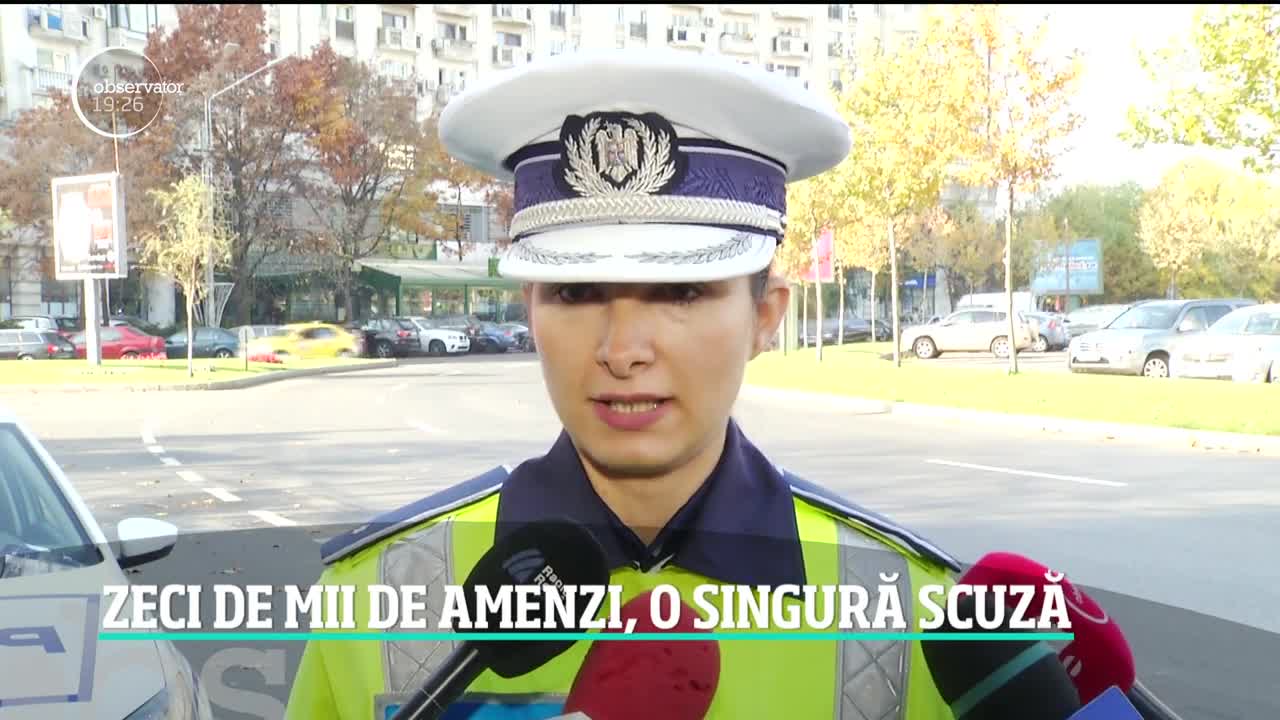 Șoferii rom&acirc;ni conduc fără centură și cu telefonul &icirc;n m&acirc;nă. Zeci de mii de amenzi, o singură scuză
