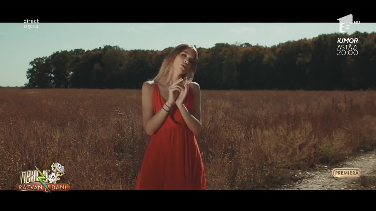 Premieră la Neatza cu Razvan și Dani. Denisa Moga c&acirc;ntă melodia Dezinteresat