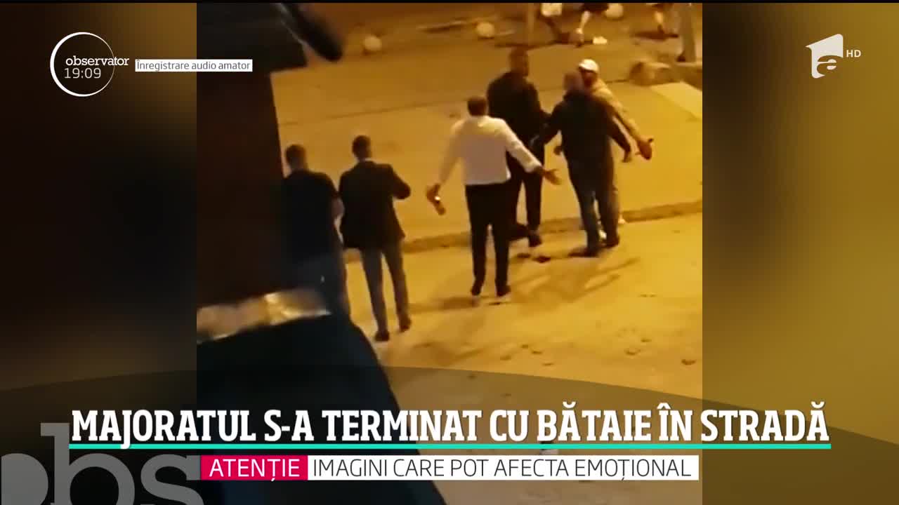 O petrecere de majorat s-a terminat dimineaţă cu o bătaie &icirc;n stradă, la Reşita!