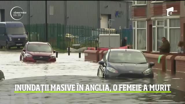 Inundaţiile fac ravagii &icirc;n Marea Britanie