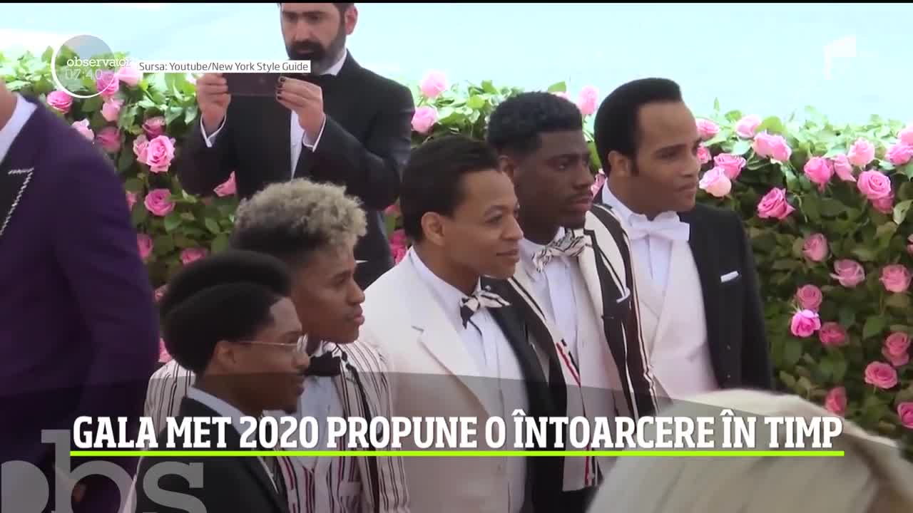 Gala MET 2020 propune o &icirc;ntoarcere &icirc;n timp