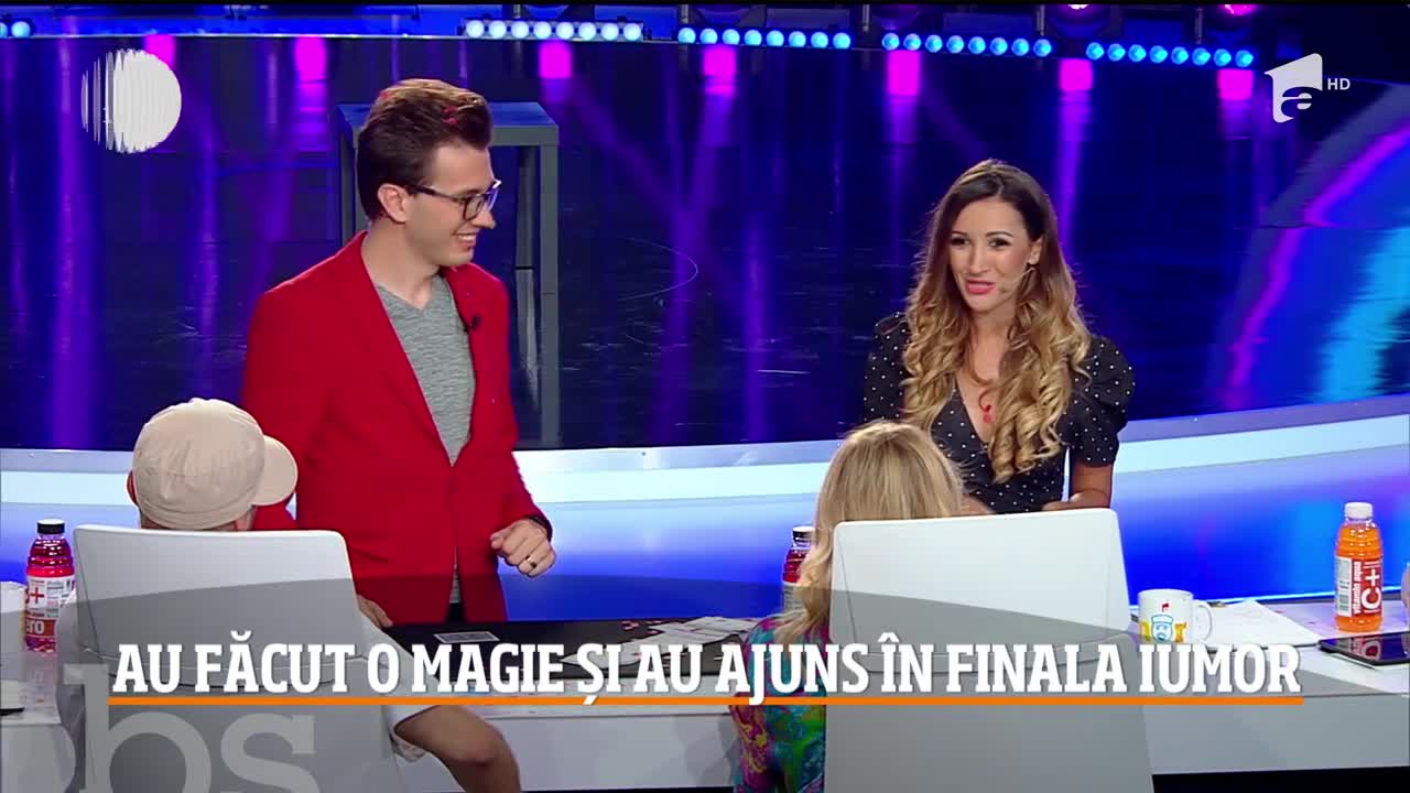 Bianca şi Eduard au făcut o magie și ajuns &icirc;n finala iUmor