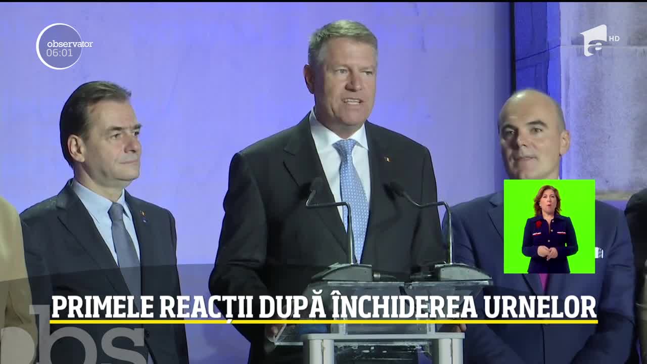 Primele reacții ale candidaţilor la alegerile prezidenţiale după &icirc;nchiderea urnelor