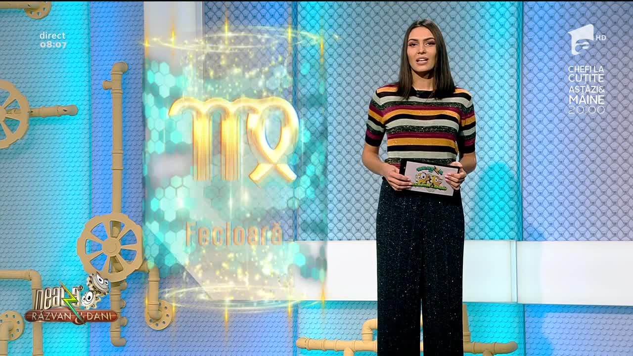 Neatza cu Răzvan și Dani - Horoscopul Zilei - 11 noiembrie 2019. Nativii Fecioară au discuții aprinse